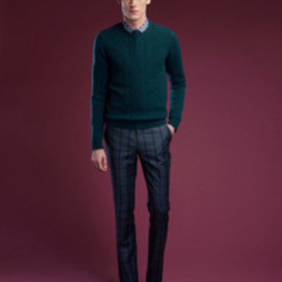 Jarrow Fine Cable Knit Sweater Ted Baker Cashmere sweater - Picture 2 of 9